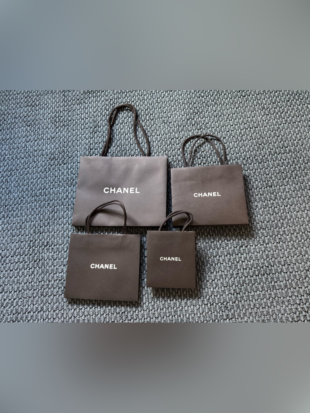 Chanel Shopping Bags - set of 4
